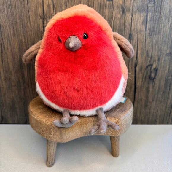 Jellycat Plum Robin FAST SHIP NEW Jellycat Bird - Picture 1 of 10
